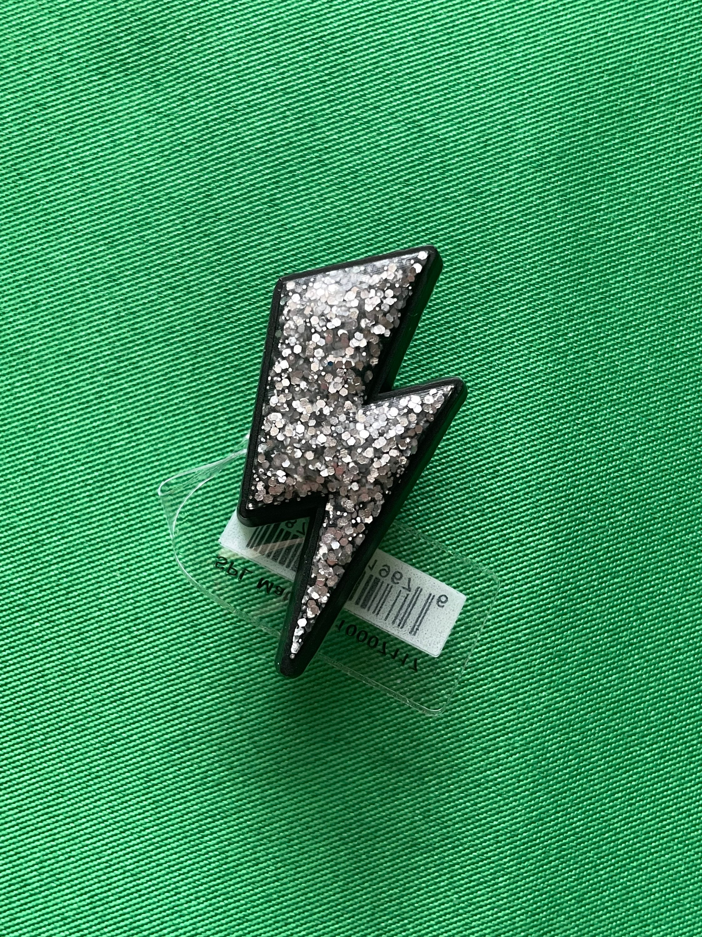 Lightning Bolt Shoe Charm Etsy
