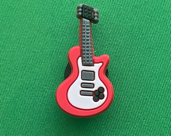 Electric Guitar Shoe Charm