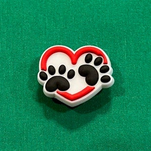 Dog and Cat Paw Shoe Charm