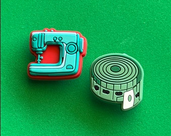 Sewing Set Shoe Charms
