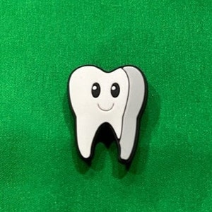 Smiling Tooth Shoe Charm