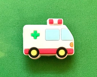Ambulance Shoe Charm