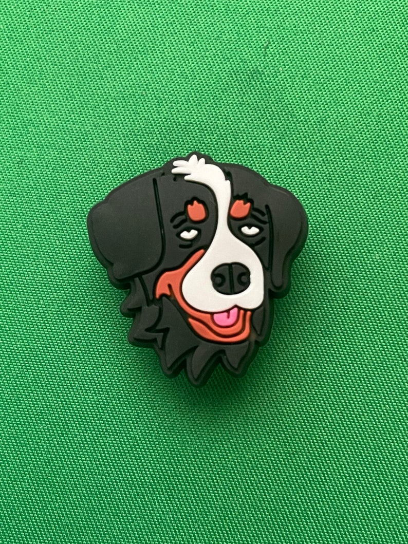 Bernese Mountain Dog Shoe Charm image 1