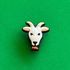 Goat Face Shoe Charm