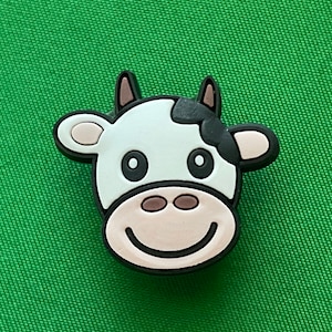 Cow Face Shoe Charm