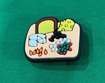 Charcuterie Board Shoe Charm