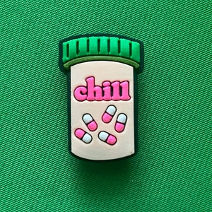 Chill Pill Shoe Charm