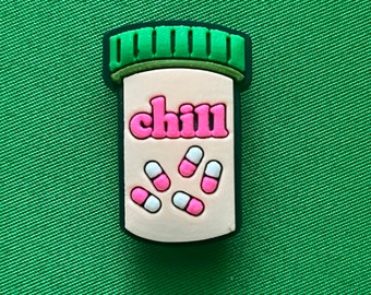 Chill Pill Shoe Charm