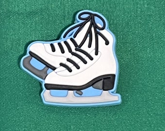 Ice Skates Shoe Charm