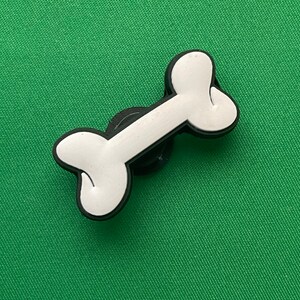 Large Dog Bone Shoe Charm
