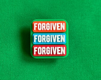 Forgiven Shoe Charm