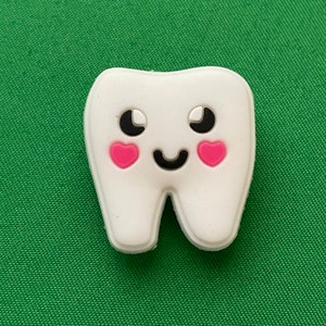 Tooth Shoe Charm
