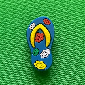 Flip flop shoe charm