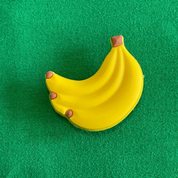 Bananas Shoe Charm