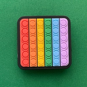 Push Pop Sensory Toy Shoe Charm