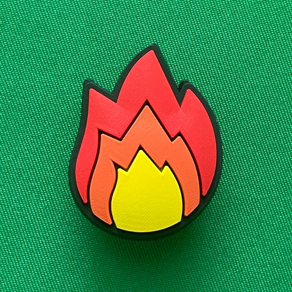 Fire Shoe Charm