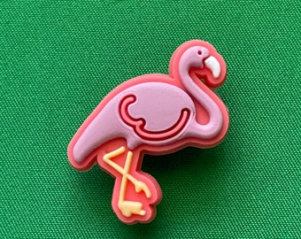 Flamingo Shoe Charm