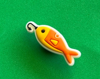 Fishing Lure Shoe Charm