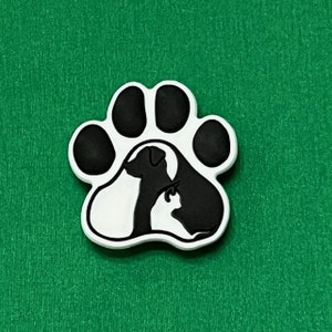 Dog and Cat Paw Shoe Charm