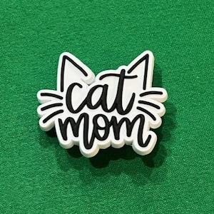 Cat Mom Shoe Charm