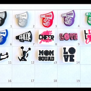 Cheer Shoe Charms