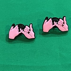 BFF Pinky Swear Set Shoe Charms