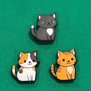 Cute Cat Shoe Charm Set
