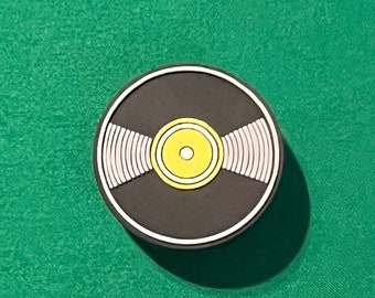 Record Music Shoe Charm