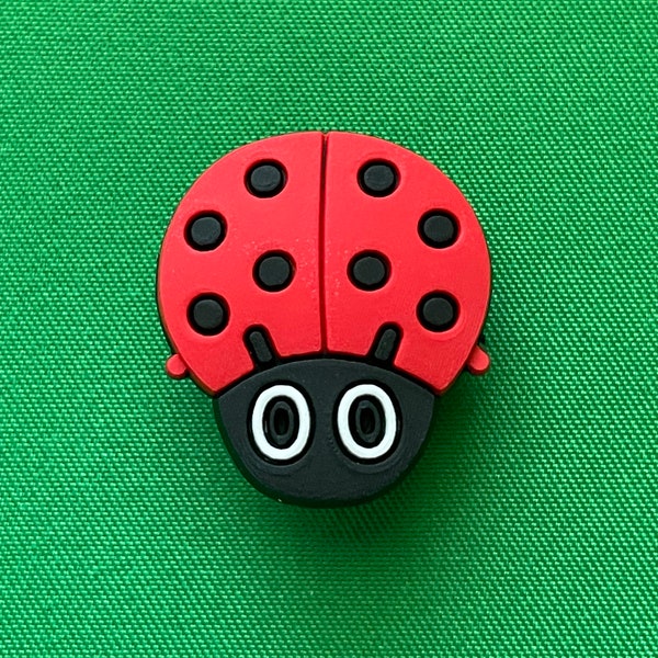 Lady Bug Shoe Charm