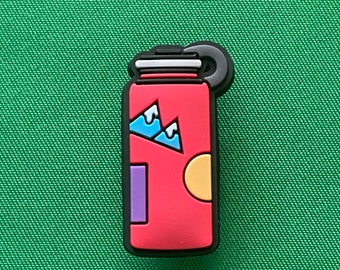 Water Bottle Shoe Charm