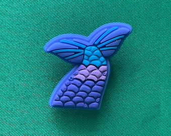 Mermaid Tail Shoe Charm