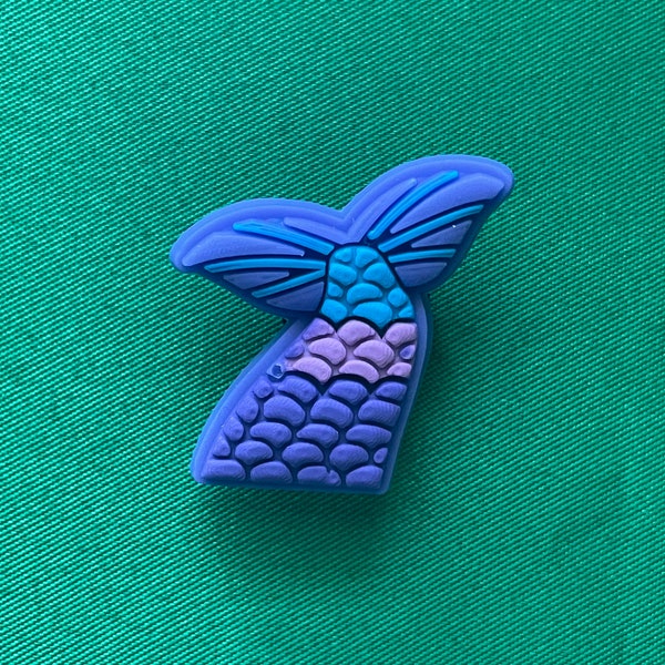 Mermaid Tail Shoe Charm