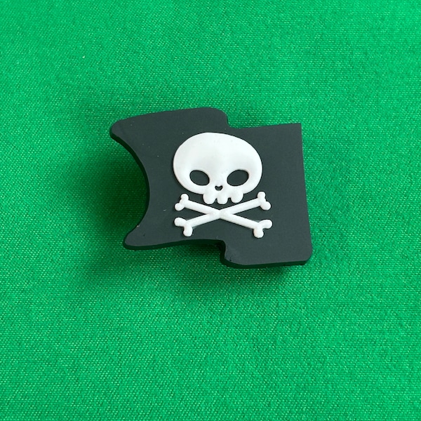 Pirate Flag Shoe Charm