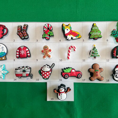 Christmas Inspired Crocs Charms. Christmas Crocs Charms . Etsy