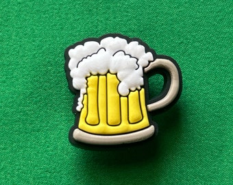 Beer Glass Shoe Charm