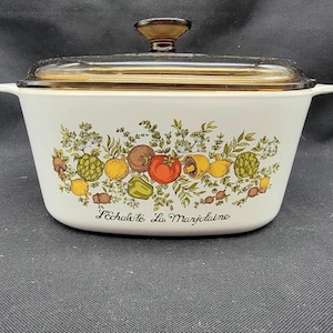 Spice of Life L&#39;Echalote La Marjolaine Casserole w/ Brown Lid 3 qt