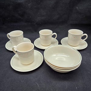 Vintage Corning Corelle Calico Rose Set