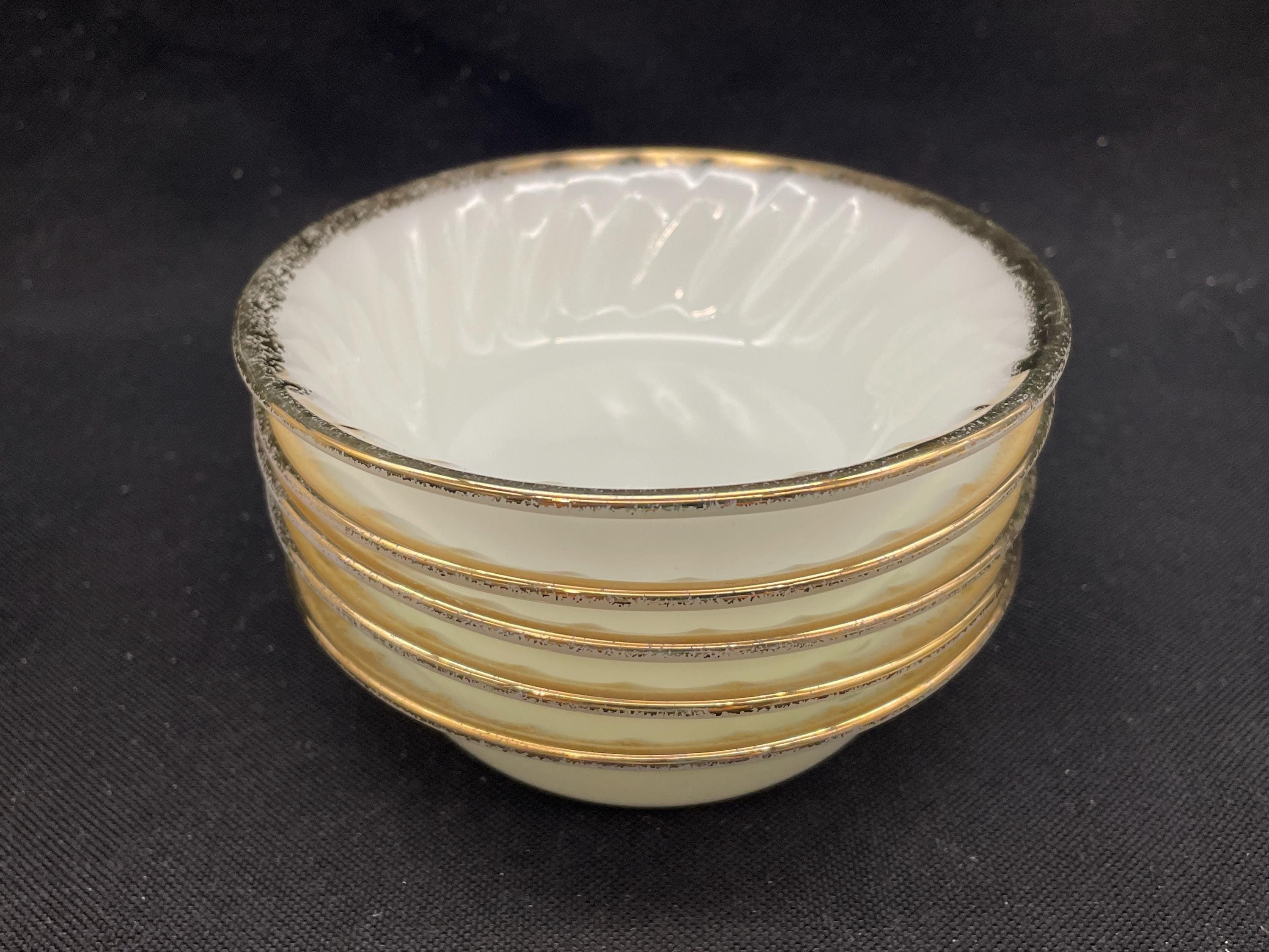Fire King Swirl Golden Anniversary Dinnerware by Anchor Hocking