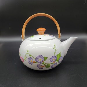 Vintage Enamelware Teapot