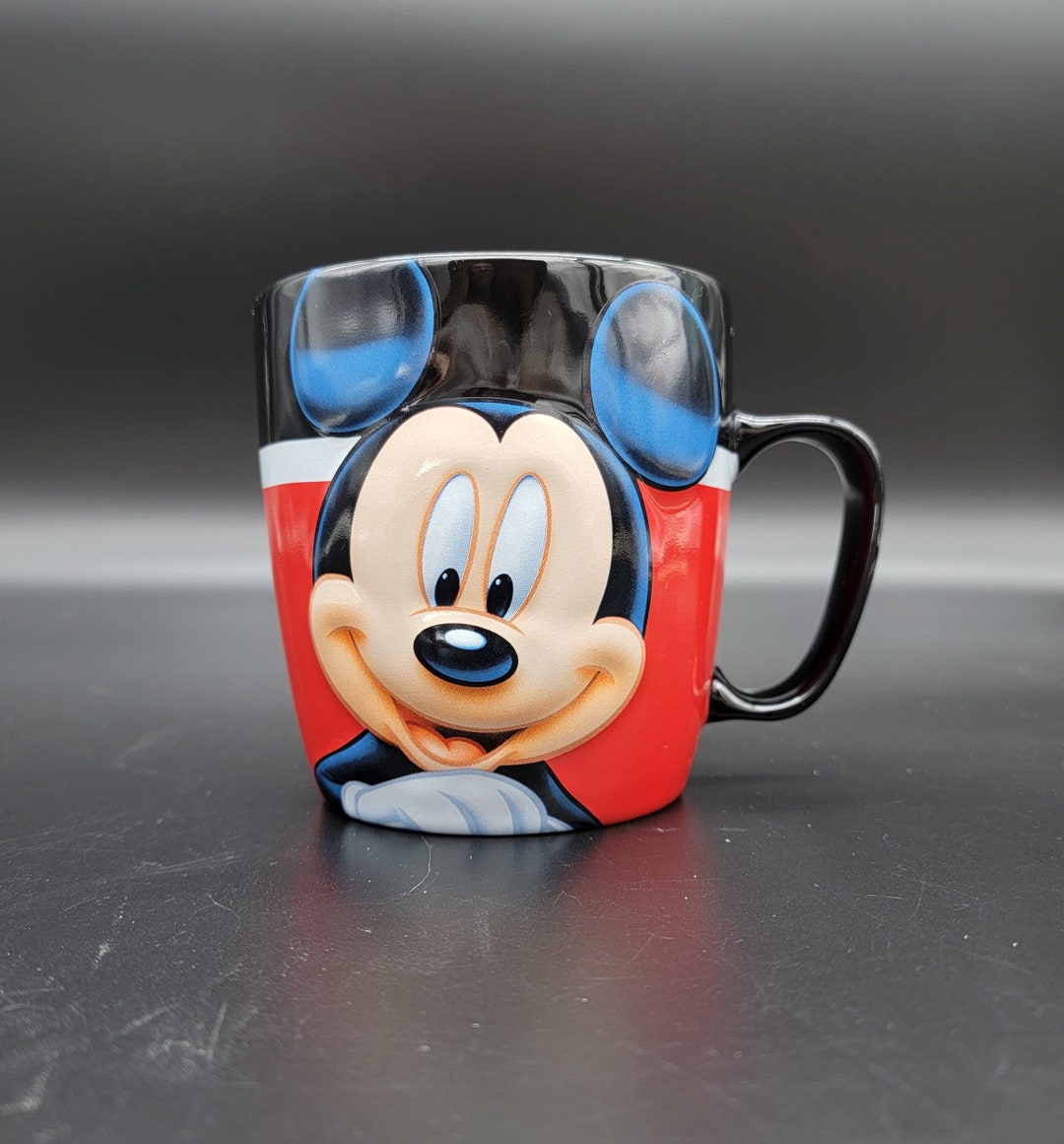 Vintage Large Mickey Mouse Disney Mug Etsy