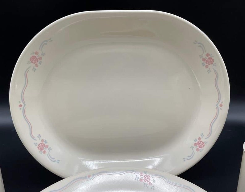 Vintage Corelle english Breakfast Dishes 50 Piece Etsy