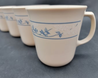 Corning First of Spring Mugs Set of 4