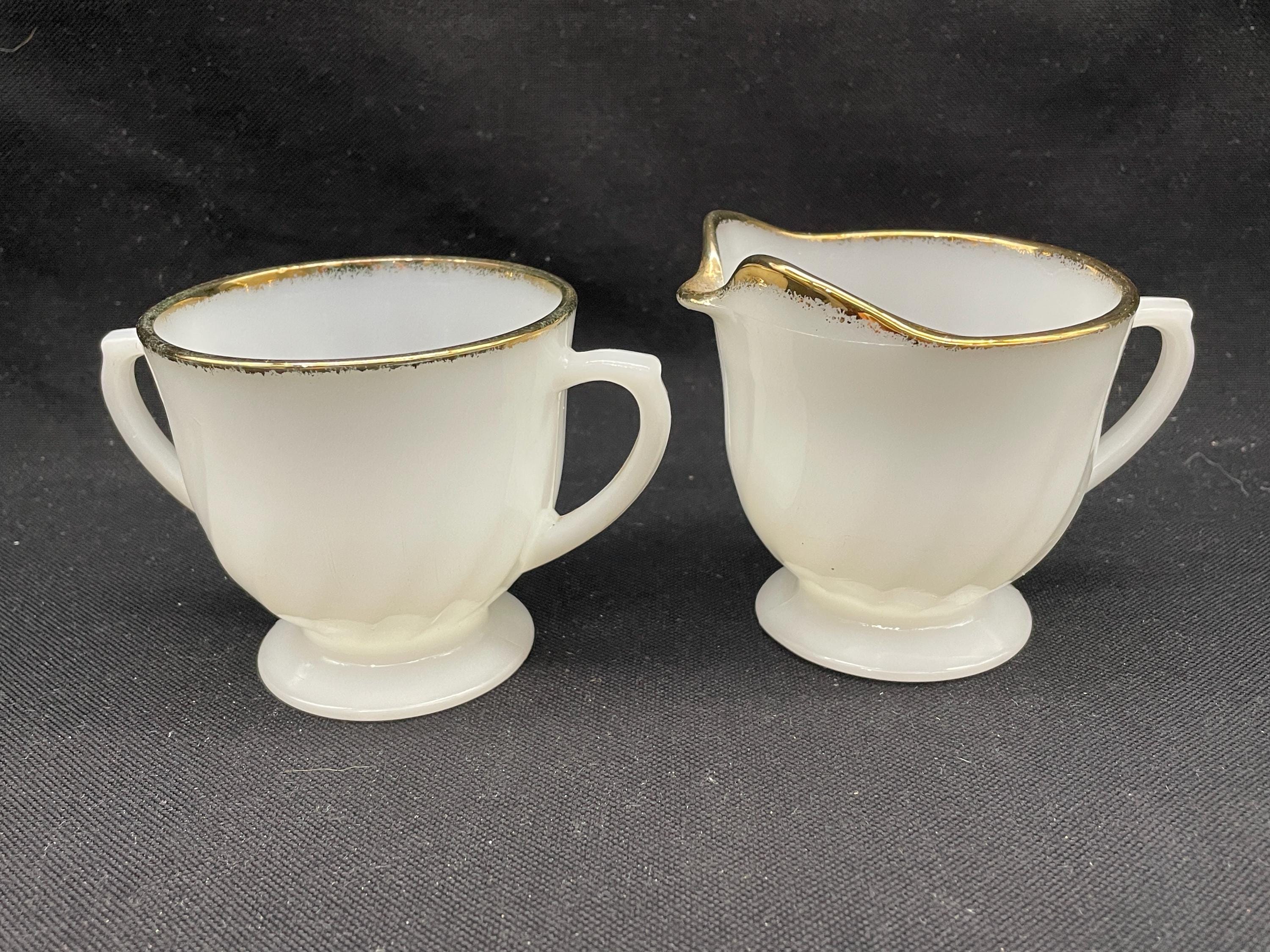 Fire King Swirl Golden Anniversary Dinnerware by Anchor Hocking