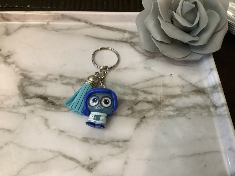 Inside Out Key Chain Doorable Inside Out Keychain - Etsy