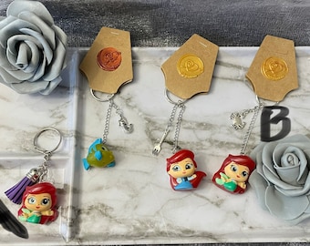 Doorable Little Mermaid Keychains