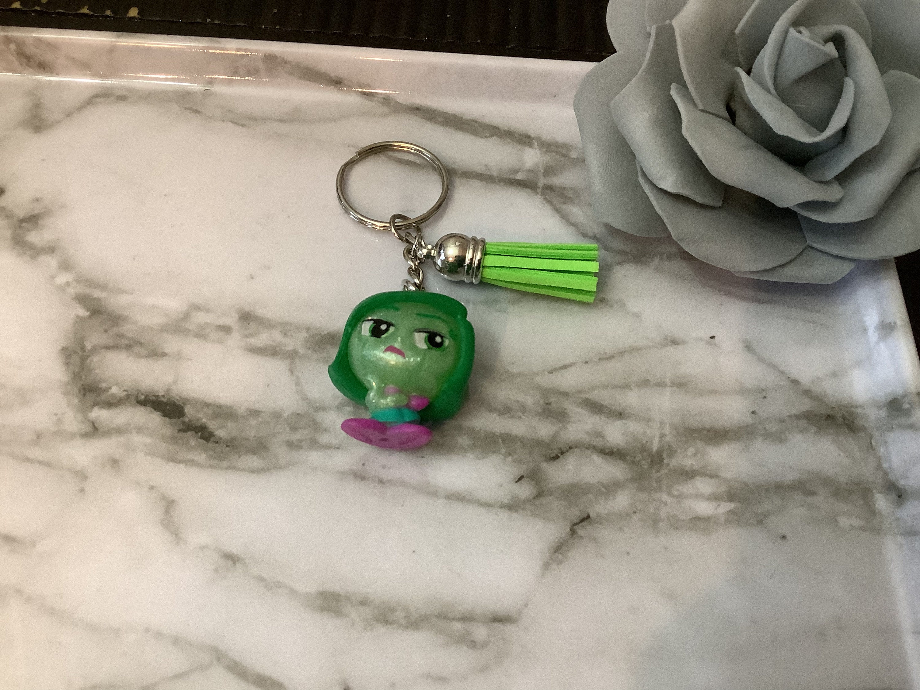 Inside Out Key Chain Doorable Inside Out Keychain - Etsy