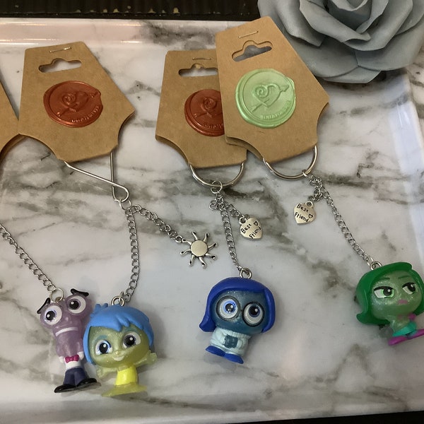 Doorable Inside Out Keychains