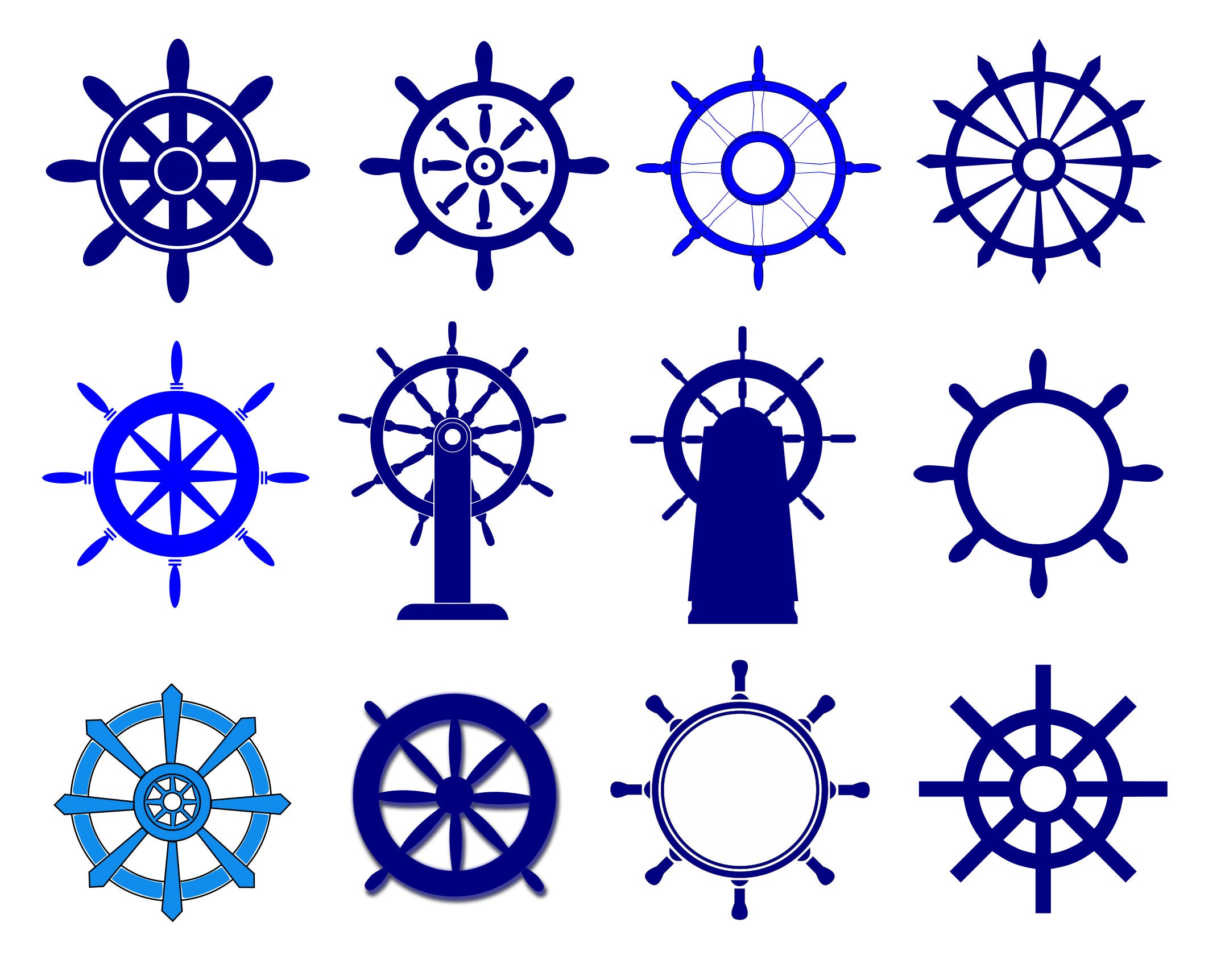 Ship Wheel Svg , Nautical Clipart , Ship Wheel Png Buy 2 Get 1 FREE Etsy