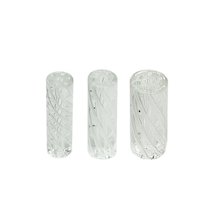 Rollers-Vortex Glass Tips- 8mm,9mm,10mm,11mm,12mm Sizes- Cigarette and Cigar Tips