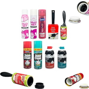 Secret Storage-Everyday Container-Grooming Stash Cans- Recycled Material